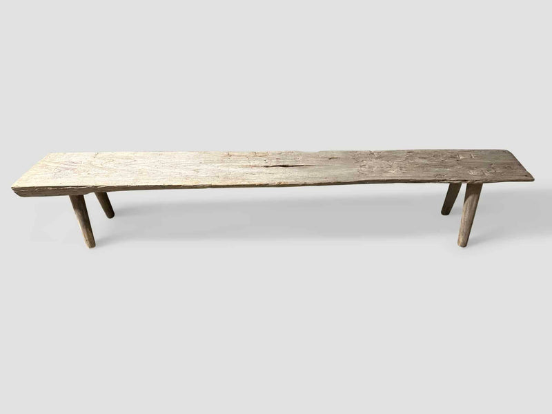 Impressive Long Antique Bench