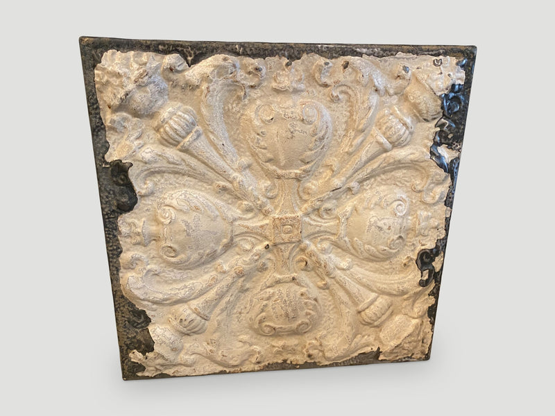 Antique Tin Ceiling Remnant