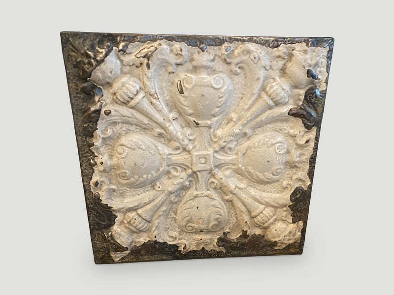 Antique Tin Ceiling Remnant