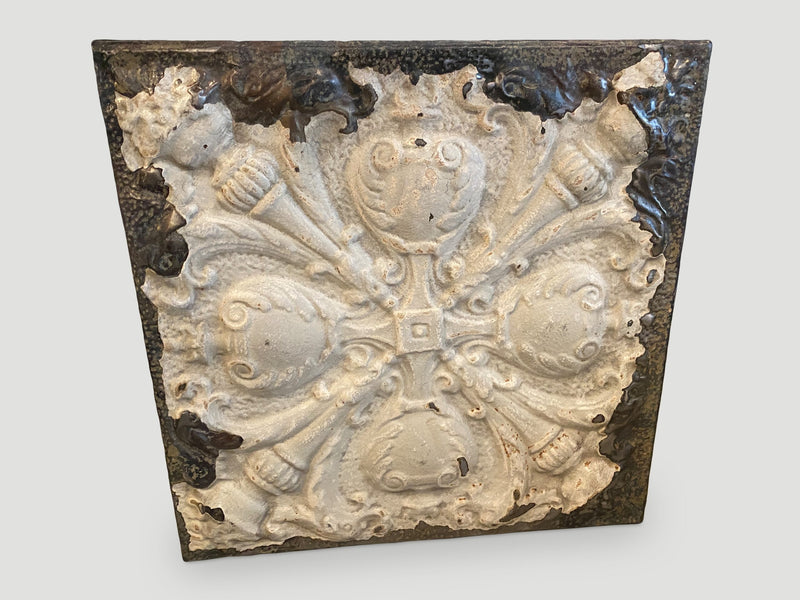 Antique Tin Ceiling Remnant