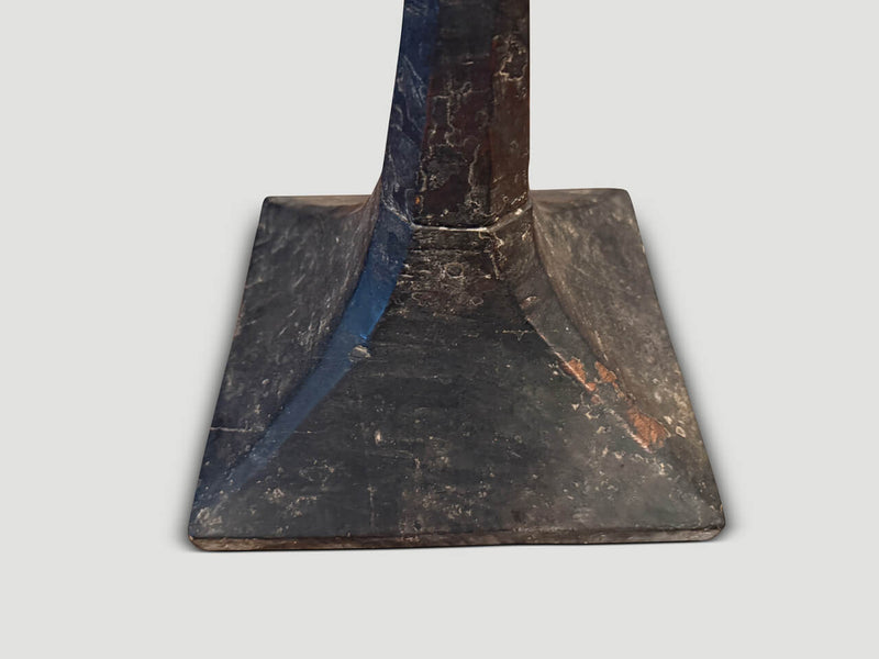 Ancient Hand Carved Candle Stick