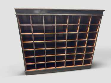 Antique Cubby Style Cabinet