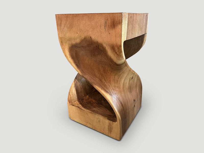 Sculptural Side Table or Pedestal