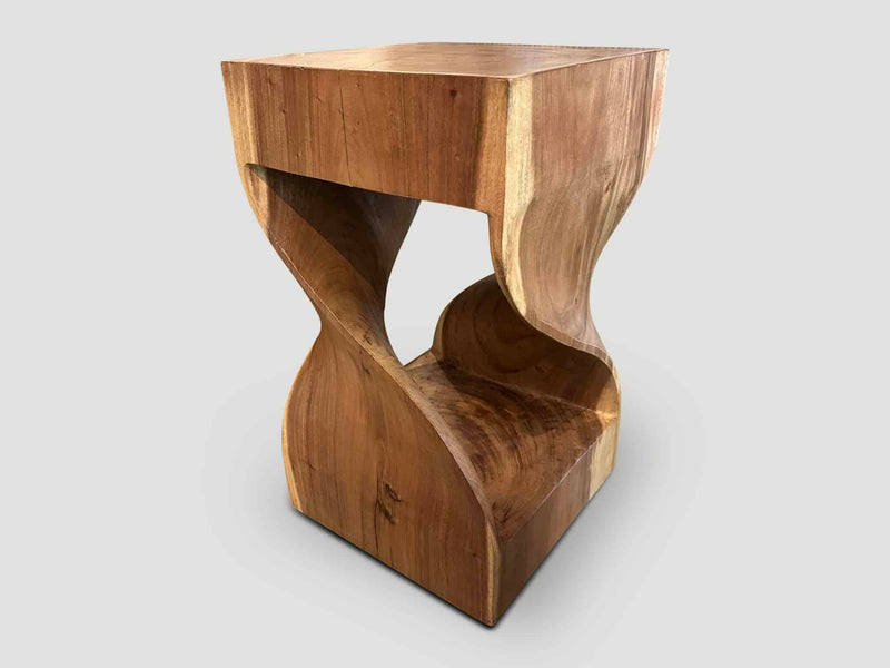 Sculptural Side Table or Pedestal