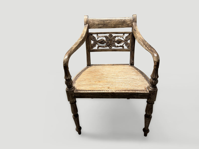 Rare Antique Raffles Arm Chair