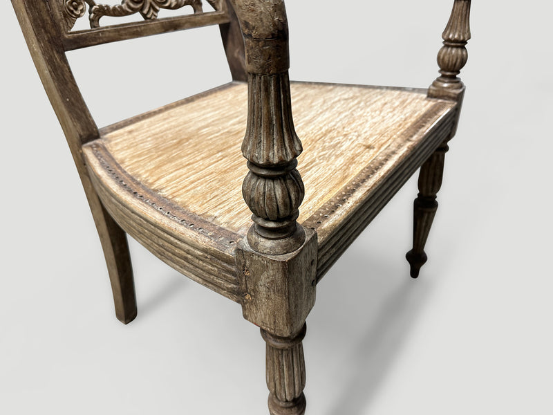 Rare Antique Raffles Arm Chair