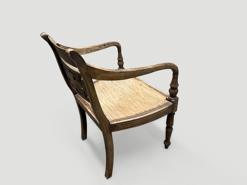 Rare Antique Raffles Arm Chair