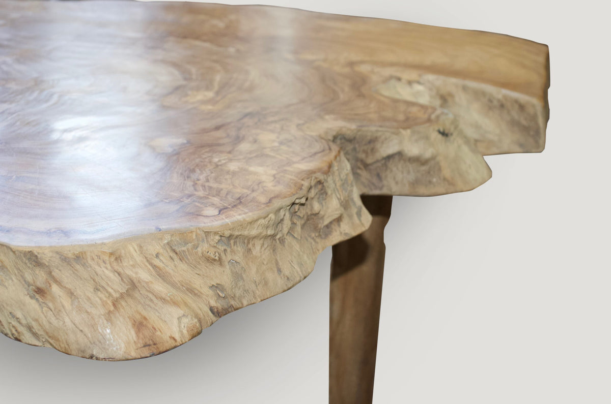 Single Slab Live Edge Coffee Table or Side Table