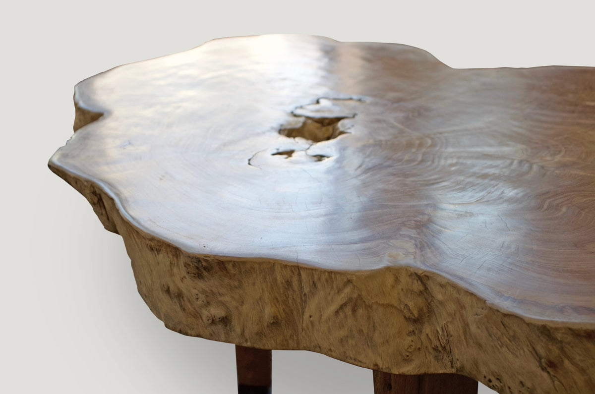 Single Slab Live Edge Coffee Table or Side Table