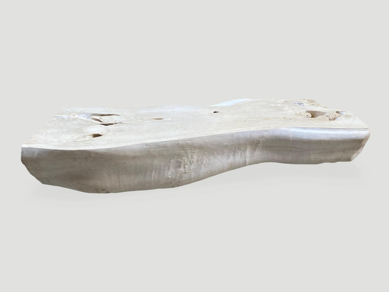 St. Barts Organic Teak Wood Coffee Table or Bench