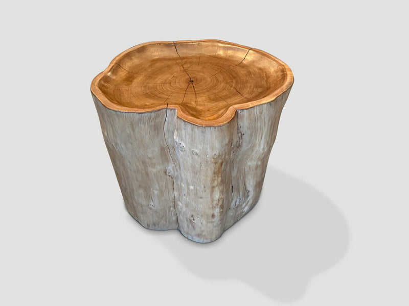 Impressive Teak Wood Side Table