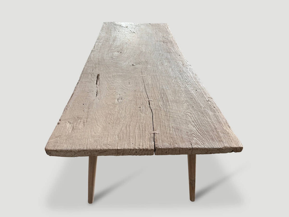 Impressive Single Slab Modern Organic Dining Table