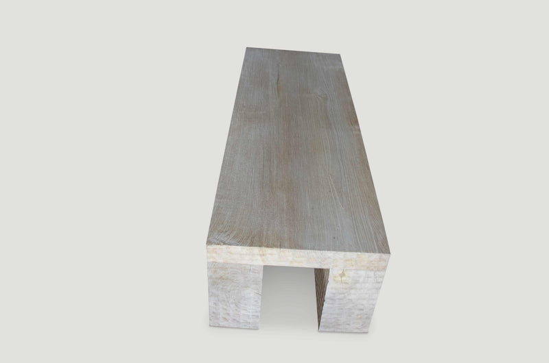 Bleached Teak St. Barts Coffee Table