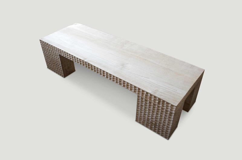 Bleached Teak St. Barts Coffee Table