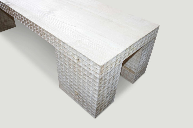 Bleached Teak St. Barts Coffee Table