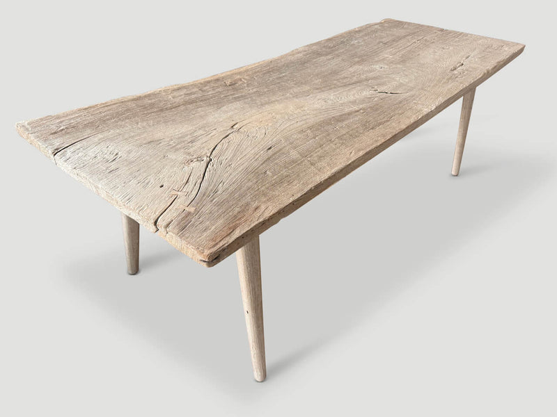 Impressive Single Slab Modern Organic Dining Table