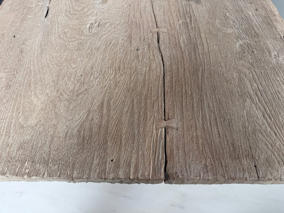 Impressive Single Slab Modern Organic Dining Table