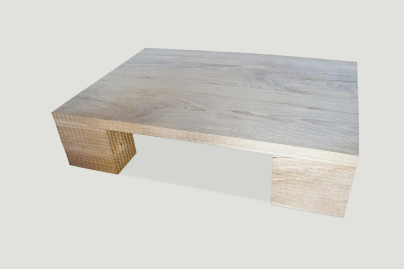 Hand Carved St. Barts Coffee Table