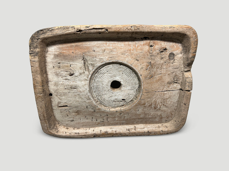 Century Old Rice Pounder