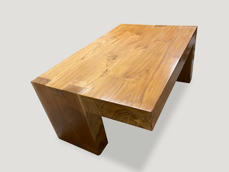 Teak Balance Coffee Table