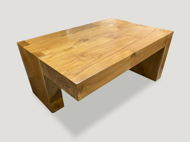Teak Balance Coffee Table