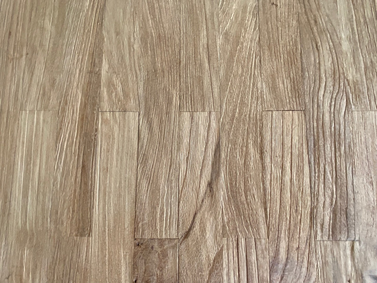 Impressive Square Natural Teak Coffee Table