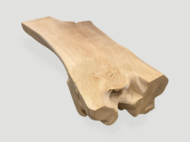 St. Barts Organic Teak Coffee Table or Bench