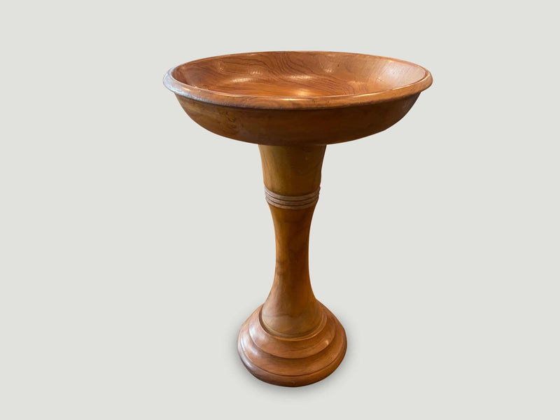 Teak Wood Offering Tray