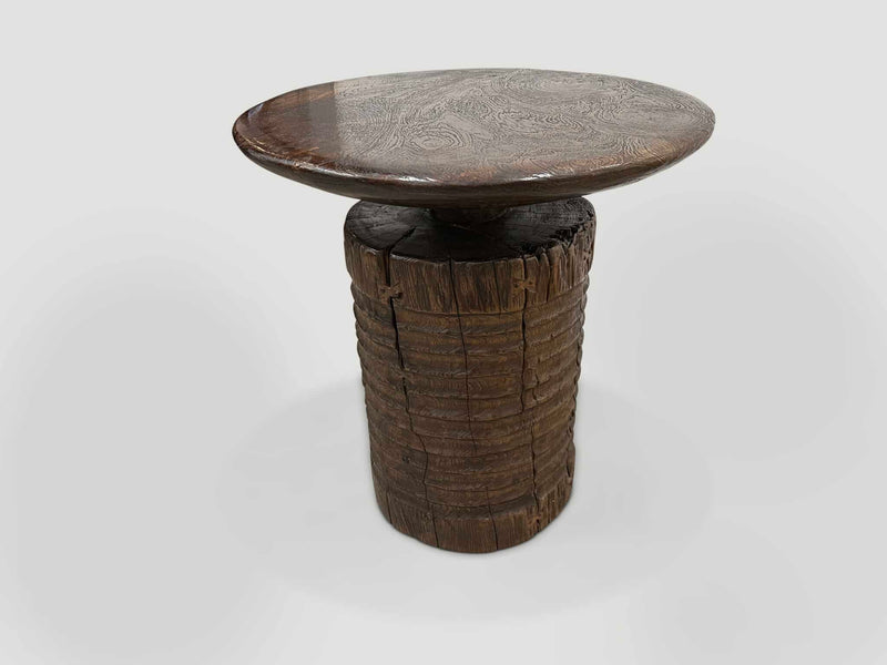 Impressive Century Old Side Table or Entry Table