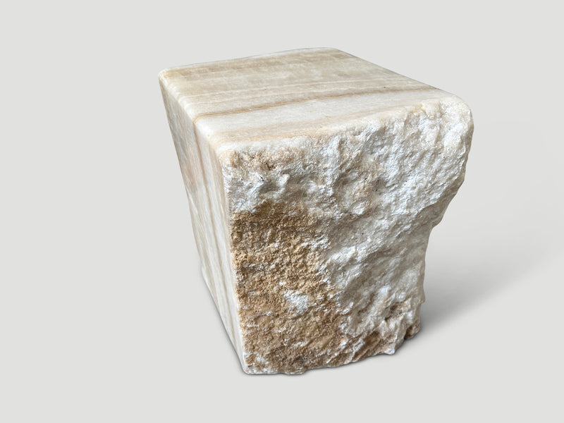 Onyx Sculptural Side Table