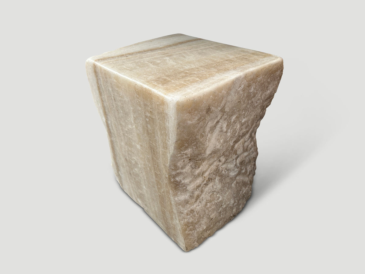 Onyx Sculptural Side Table