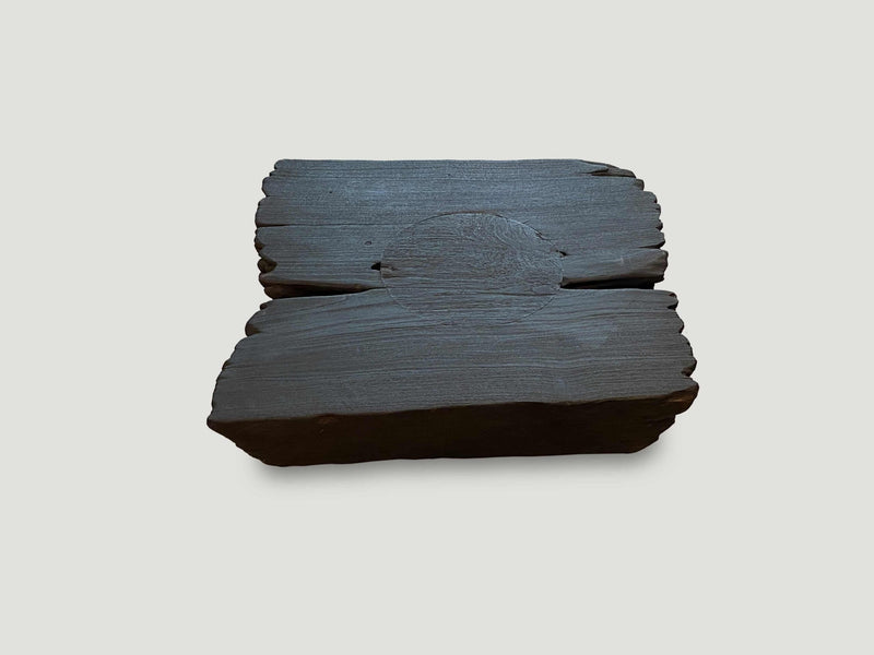 Minimalist Charred Side Table or Coffee Table