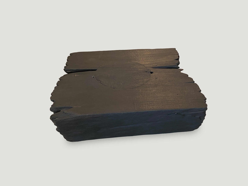 Minimalist Charred Side Table or Coffee Table