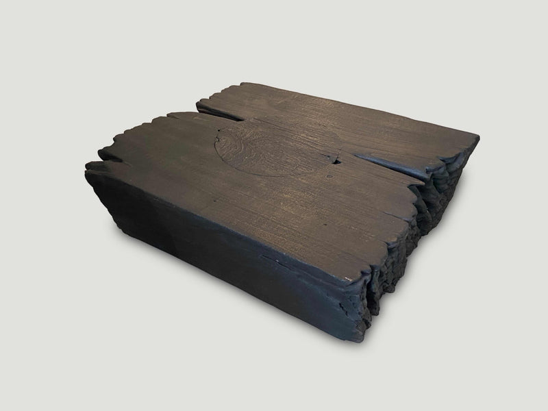 Minimalist Charred Side Table or Coffee Table