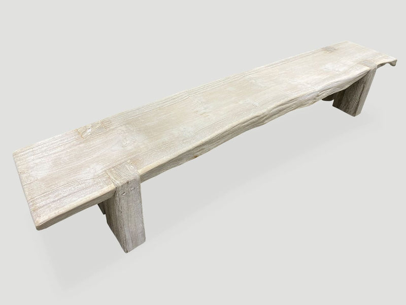 St. Barts Bleached Long Bench