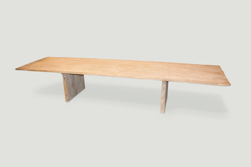 Reclaimed Teak Wood Dining Table
