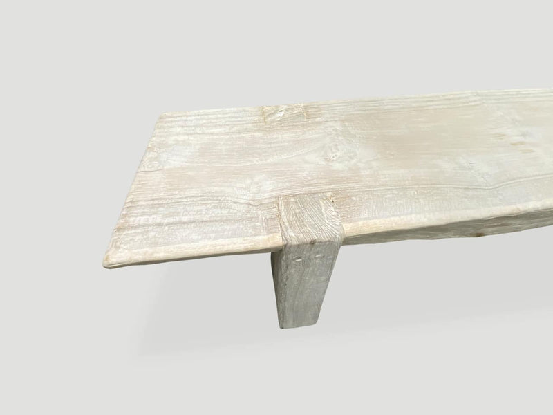 St. Barts Bleached Long Bench