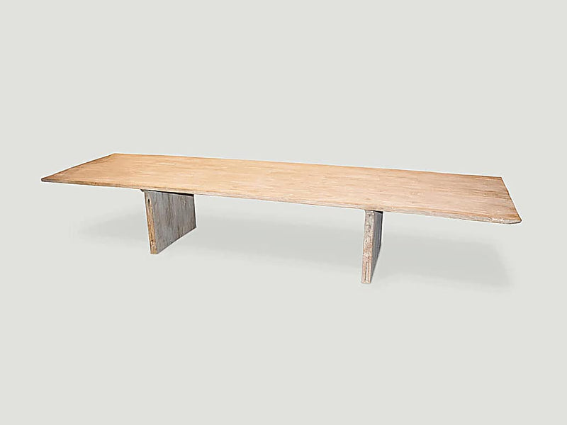 Reclaimed Teak Wood Dining Table