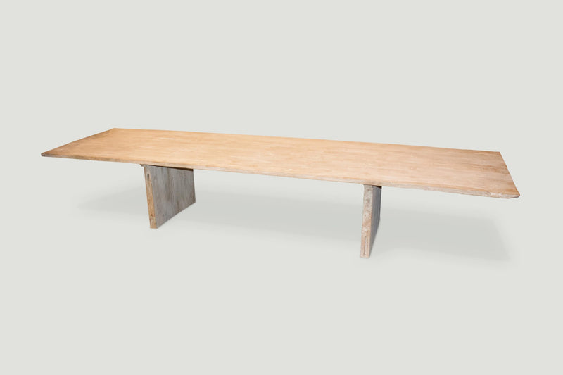 Reclaimed Teak Wood Dining Table