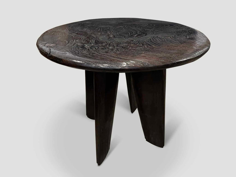 Mid Century Couture Espresso Stained Table