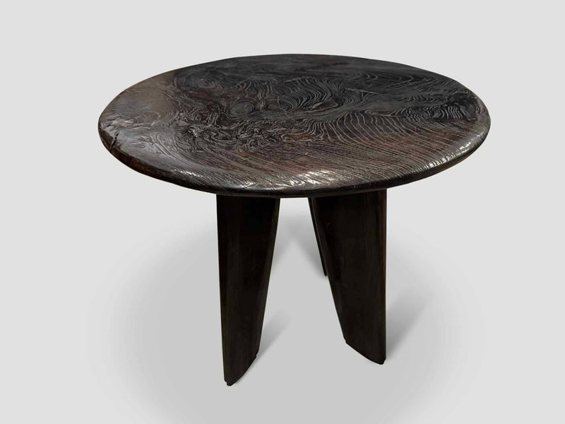 Mid Century Couture Espresso Stained Table