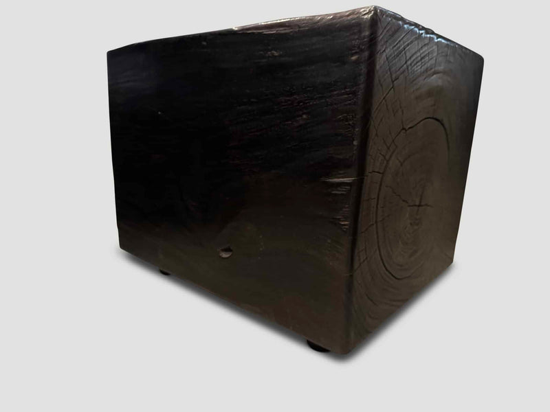 Impressive Log Side Table or Bench