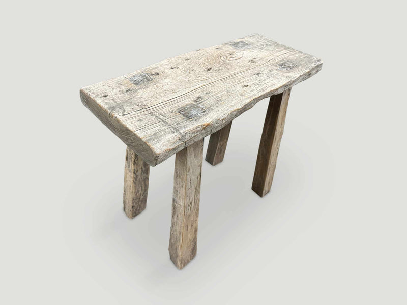 Wabi Sabi Small Bench or Stool