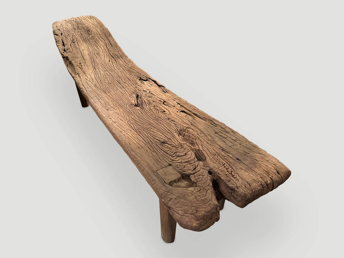Impressive Antique Bench or Chaise