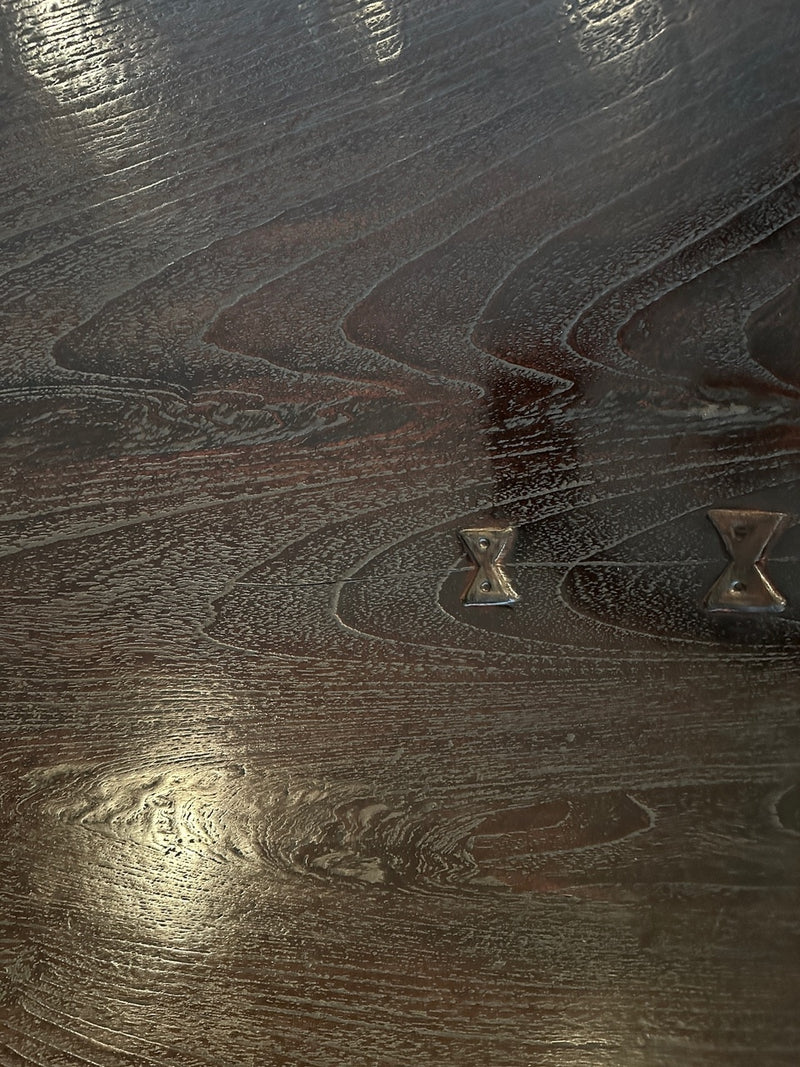 Mid Century Couture Espresso Stained Table
