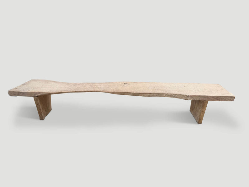 Impressive Live Edge Long Bench