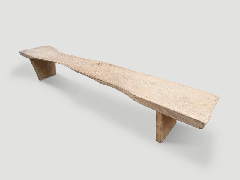 Impressive Live Edge Long Bench