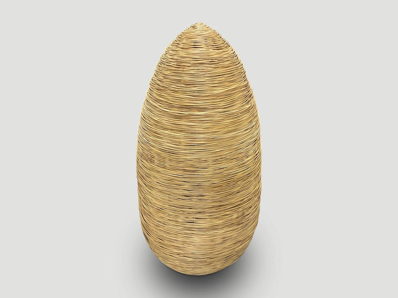 Handmade Bamboo and Rattan Floor Light