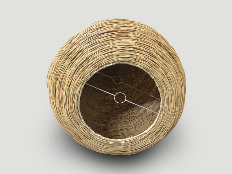 Handmade Bamboo and Rattan Floor Light