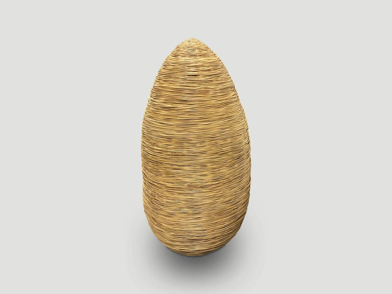 Handmade Bamboo and Rattan Floor Light